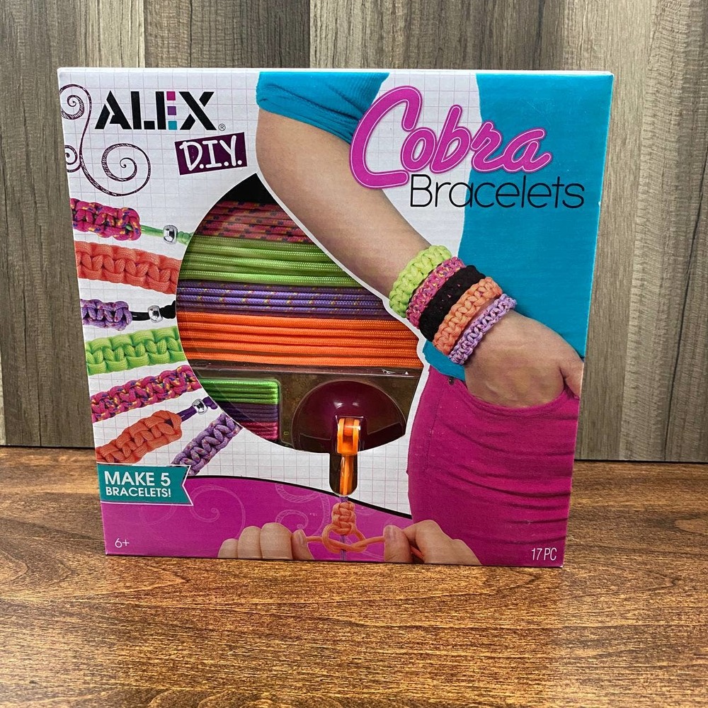 Alex DIY Wear Cobra Bracelets